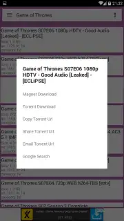 Laura Android's Best Torrent Search Screenshot 2