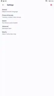 Firefox Klar Screenshot 3