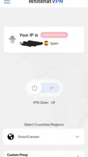 WhitehatVPN Screenshot 1