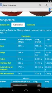 Food Dictionary Screenshot 9