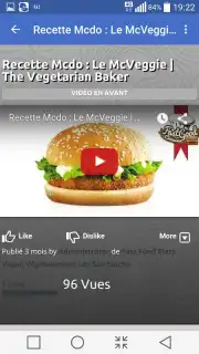 Recettes Sandwichs Screenshot 1