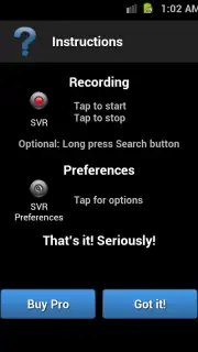 Secret Video Recorder (Android 1X) Screenshot 4