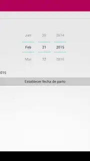 Semanas Embarazo Screenshot 1