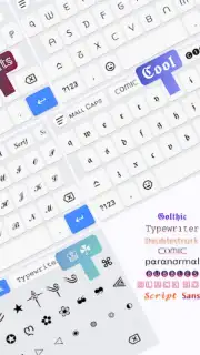 Fonts Aa - Keyboard Fonts Art Screenshot 7