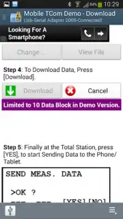 Mobile TCom Demo Screenshot 11