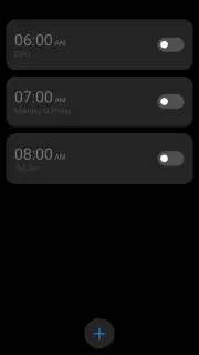 MIUI Clock Screenshot 1