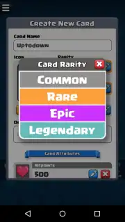 Card Creator for Clash Royale Screenshot 1