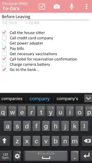 Microsoft OneNote Screenshot 3