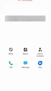 Samsung Call Screenshot 3
