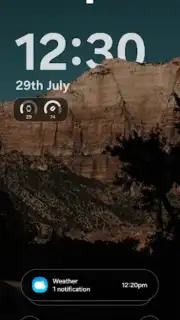 Lock Screen OS Screenshot 5