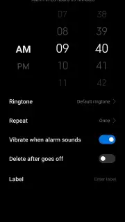 MIUI Clock Screenshot 2