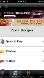 Pasta Recipes Screenshot 3