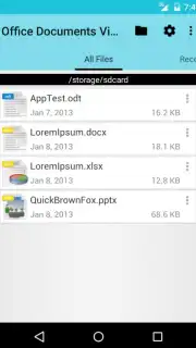 Office Documents Viewer (Free) Screenshot 2