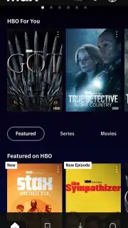 HBO Max Screenshot 2