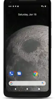 Moon 3D Live Wallpaper Screenshot 2