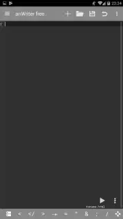anWriter Free HTML Editor Screenshot 1