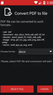 PDF Conversion Tool Screenshot 6