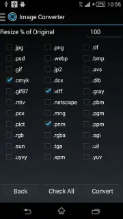 Image Converter Screenshot 2