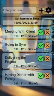TimelyTask - Simple Task Reminder Screenshot 2