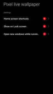 Pixel Live Wallpaper Screenshot 4