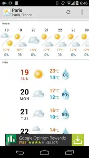 World Weather Widget Screenshot 3