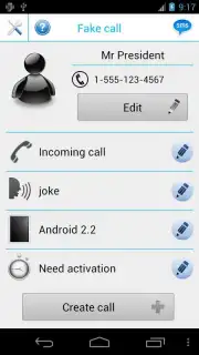 Ложный вызов и SMS Screenshot 8