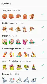 Stickers WhatsApp Screenshot 1