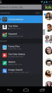 Kik Messenger Screenshot 1