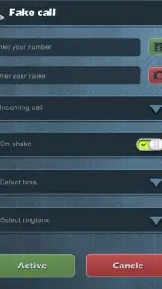 Fake call and sms Screenshot 2