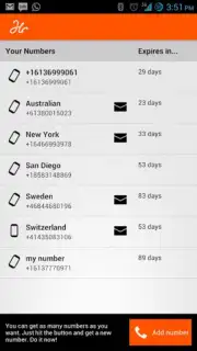Hushed - Anonymous Calls, SMS Screenshot 4