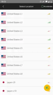 ACT VPN Screenshot 7