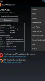 OpenVPN Connect Screenshot 5