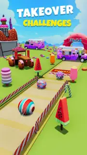 Candy Ball Run - Rolling Games Screenshot 1