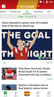 All Football - News & Scores Screenshot 7