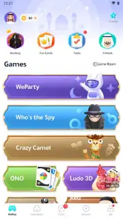 WePlay (ويبلاي) - ألعاب ودردشة Screenshot 1