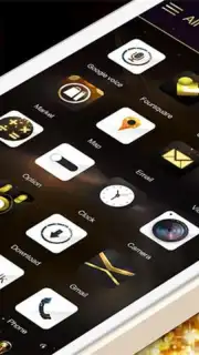 Gold Rush GOLauncher EX Theme Screenshot 5