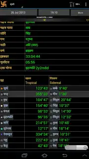 Hindu Calendar Screenshot 2