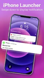 Phone 13 Launcher OS 15 Screenshot 2