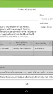 MobiDB Project Management Screenshot 17