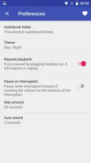 Material Audiobook Player Screenshot 5