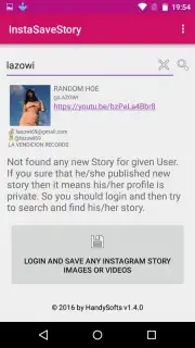Story downloader for Instagram Screenshot 2