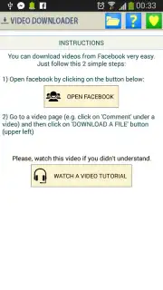 Fast Facebook Video Downloader Screenshot 4