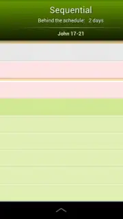 Bible Reading Schedule Screenshot 7
