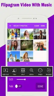 video maker with music and photo (slideshow maker) Screenshot 2