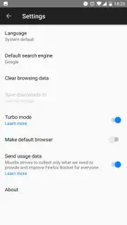 Firefox Lite Screenshot 5