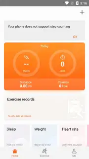 Huawei Health Screenshot 1