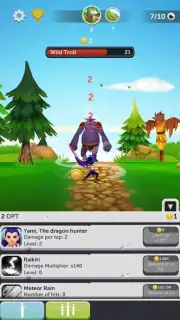 Taps and Dragons - Idle Heroes Screenshot 2
