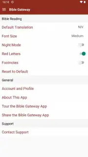Bible Gateway Screenshot 4