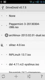 DriveDroid Screenshot 4