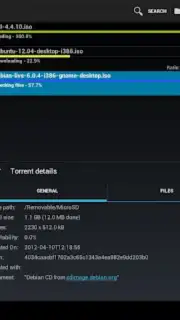 tTorrent Lite Screenshot 2